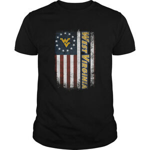 West Virginia Mountaineers Betsy Ross Flag Shirt